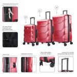 DUKAP Zonix Lightweight Hardside Luggage Set