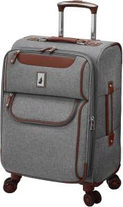 London Fog 20" Expandable Spinner Carry-On Bag