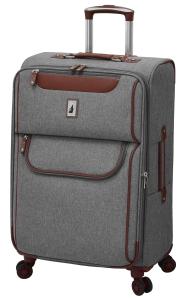 London Fog Westminster Grey 25" Expandable Spinner