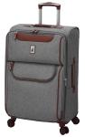 London Fog Westminster Grey 25" Expandable Spinner