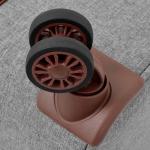 London Fog Westminster Grey 25" Expandable Spinner