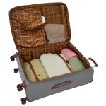 London Fog Westminster Grey 25" Expandable Spinner