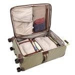 London Fog 25" Olive Houndstooth Spinner Luggage
