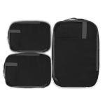 iFLY Black Expandable Packing Cubes Set of 3