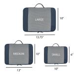 Protege Blue Packing Cubes Set, 3 Pieces