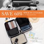 HOTOR 6 Pack Travel Packing Cubes