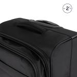 iFLY 24" Softside Checked Luggage - Black