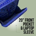 iFLY Odyssey 20" Navy Hardside Carry-on Luggage