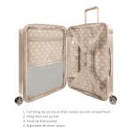 iFLY 28" Sand Hardside Checked Luggage