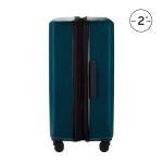 iFLY Carbon Elite 28" Teal Checked Luggage Lock