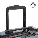 iFLY Carbon Elite 28" Teal Checked Luggage Lock