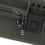 Allen Company TSA Combination Lock with Steel Cable