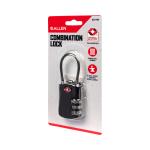 Allen Company TSA Combination Lock with Steel Cable