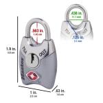 Master Lock TSA Keyed Luggage Locks - 2 Pack