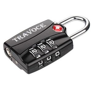 TSA Approved Black Luggage Lock - 1 Pack