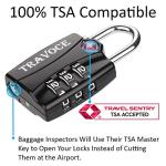 TSA Approved Black Luggage Lock - 1 Pack