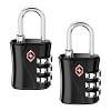 AMIR TSA Approved 3-Digit Luggage Locks - 2 Pack
