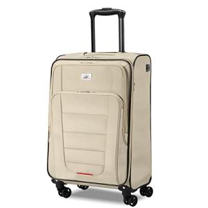 Verdi 20-Inch Lightweight Spinner Luggage with USB Port