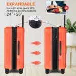 Verdi Hardside Expandable Carry-On and Large Suitcase