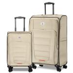Lightweight Expandable Luggage Set with USB Port