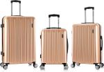Rockland Paris 3-Piece Hardside Luggage Set