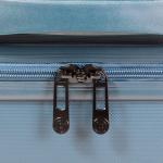 Blue 2-Piece Hardside Rolling Luggage Set