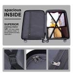 Tripcomp 5-Piece Hardside Luggage Set with TSA Lock