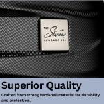 Skyway Camano 20" Black Expandable Carry-On Luggage