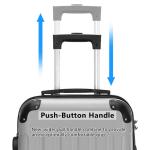 Ktaxon Lightweight Hardside Suitcase Set with TSA Lock