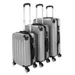 Ktaxon Lightweight Hardside Suitcase Set with TSA Lock