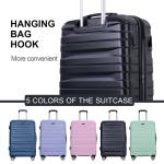 Tripcomp 5-Piece Hardside Luggage Set with TSA Lock