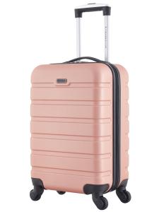 Travelers Club 20" Rose Gold Rolling Carry-On