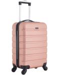 Travelers Club 20" Rose Gold Rolling Carry-On
