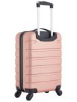 Travelers Club 20" Rose Gold Rolling Carry-On