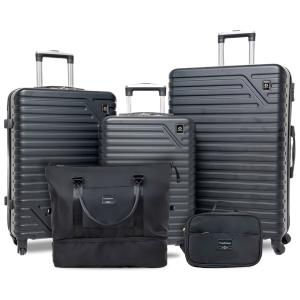 Travelhouse 5-Piece Set with TSA Locks & Duffel