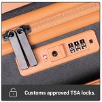 Travelhouse 4-Piece Hardside Luggage Set with TSA Lock