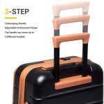 Travelhouse 4-Piece Hardside Luggage Set with TSA Lock