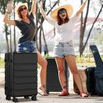 Gianna 20 Inch Expandable Luggage with TSA Lock