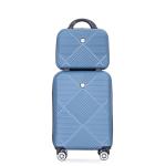 Tripcomp 4-Piece Hardcase Luggage Set - Blue