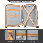 Travelhouse 4-Piece Hardside Luggage Set with TSA Lock