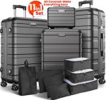 Famistar Hardside Luggage Set with TSA Lock