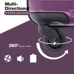 Tripcomp Lightweight 3-Piece Hardside Luggage Set