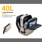 Tripcomp 3-Piece Hardside Luggage Set with Backpack