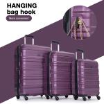 Tripcomp Lightweight 3-Piece Hardside Luggage Set