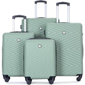 Travelhouse 4 Piece Hardshell Lightweight Luggage Set