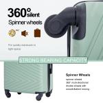 Travelhouse 4 Piece Hardshell Lightweight Luggage Set