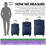 Skyway Epic 28" Softside Check-In Spinner Lock