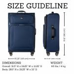 Skyway Epic 28" Softside Check-In Spinner Lock