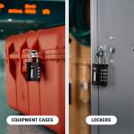 Brinks Heavy Duty TSA Resettable Luggage Lock