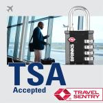 Brinks Heavy Duty TSA Resettable Luggage Lock